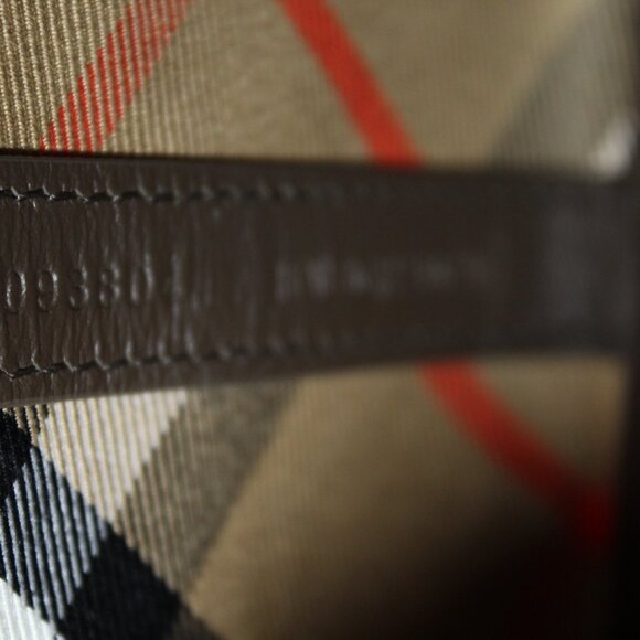 Burberry Vintage Check Plaid Bucket Bag Shoulder Bag - Picture 11 of 12